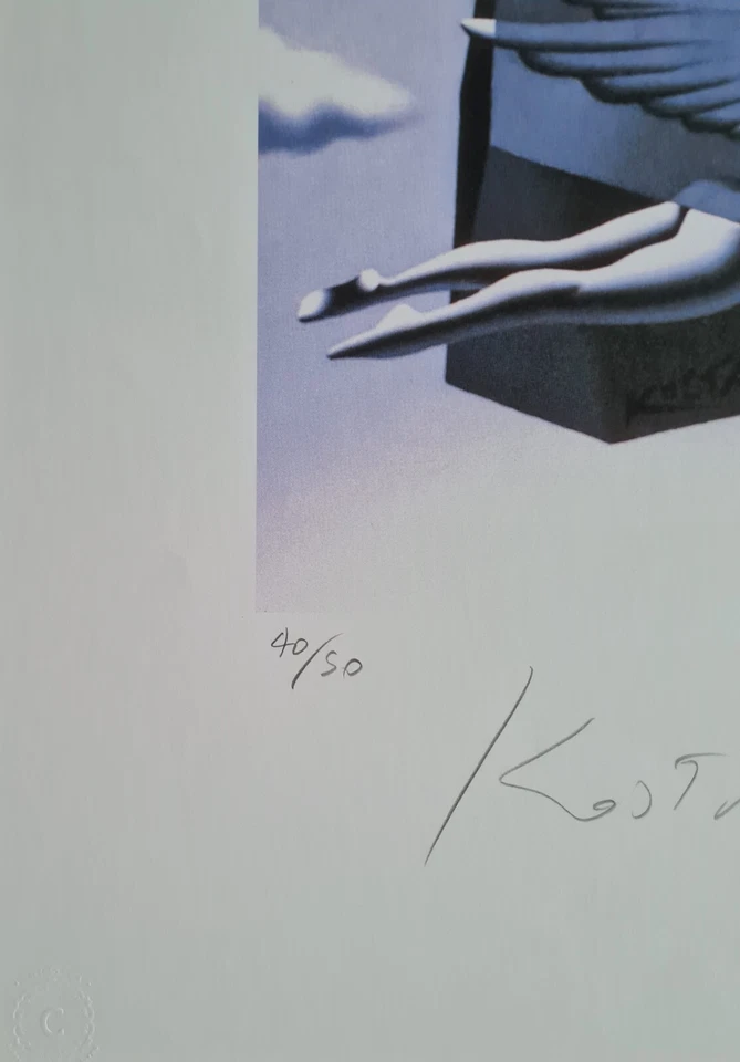 MARK KOSTABI * Untitled * 70 x 50 cm * lithograph * Kunstdruck * limited # xx/50 - Bild 4 von 4
