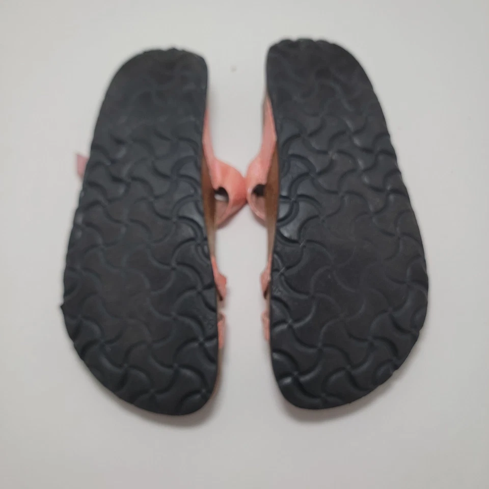 Sandalias Betula by Birkenstocks para mujer de cuero rosa estrás joya talla 5 Foto 4 de 4