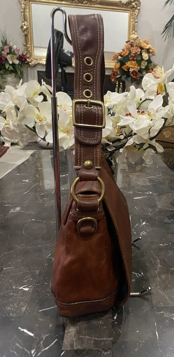 COACH Legacy 65TH Anniversary Vachetta Leather Whiskey Bag D0769