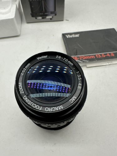 Vivitar Macro Focusing Zoom 28-70mm For Pentax K Series- 401 - Picture 6 of 7