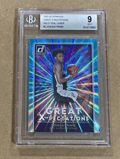 2021-22 Donruss #3 Joshua Primo Great X-Pectations BGS 9 Mint Holo Teal Laser