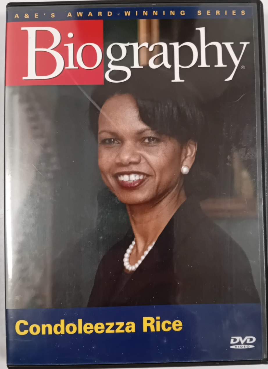 Biography: Condoleeza Rice (DVD, 2005) NB: US Import Region 1