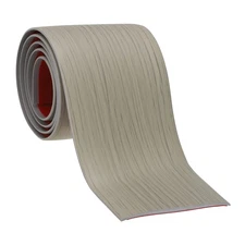 Self Adhesive Floor Transition Strip 10ftx3" Vinyl Divider Gray Wood Grain