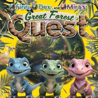 Finn, Dex, and Mira's Great Forest Quest: Dinosaur picture books by Tenco Koyana