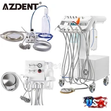 Unidad de entrega dental portatil móvil compresor de aire / Unidad turbina