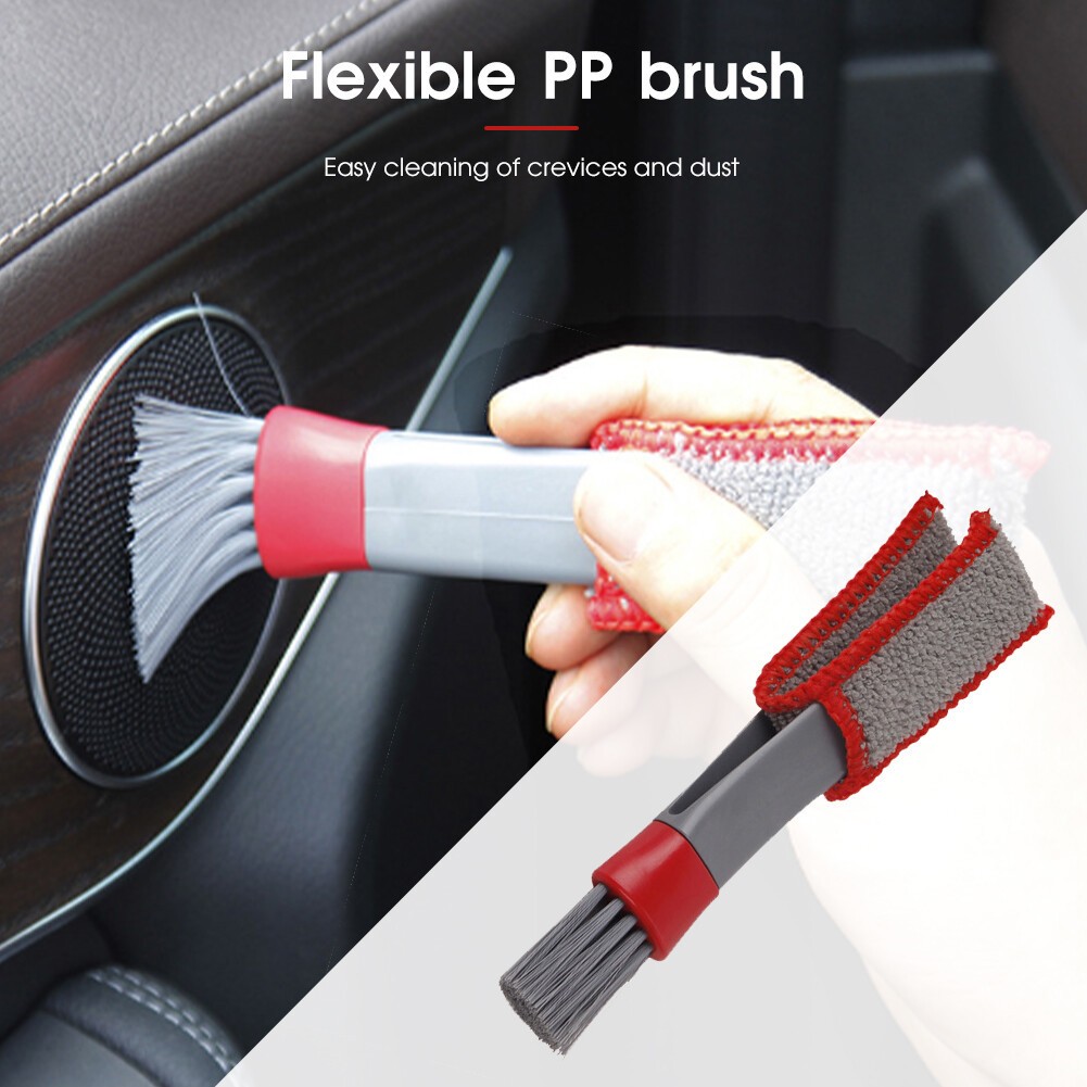 Car AIR-CONDITIONER Vent Outlet Cleaning Tool Multi-Purpose Dust Brush Car