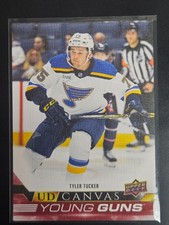 2022-23 UD YOUNG GUNS CANVAS C371 TYLER TUCKER ST. LOUIS BLUES