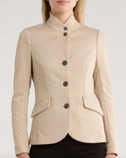 NEW, Rag and Bone Sadie Jacquard Blazer in Beige Size 6 SJ2009