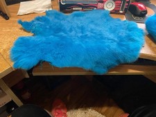 BLUE RABBIT FUR 2 PELTS 