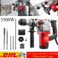  Abbruchhammer 3500W Stemmhammer SDS plus Meißelhammer Schlaghammer