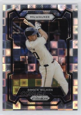 2024 Panini Prizm Premium Box Set Prizm 105/199 Brock Wilken #122 0h29