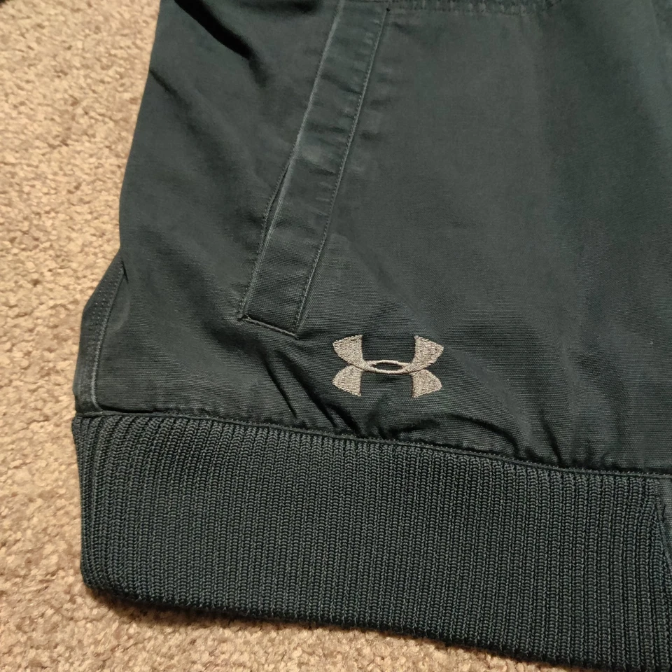 Chaqueta Under Armour Burley Para Hombres XL Caza Lona Tareas PESADA Abrigo Desteñido Negro  Foto 3 de 4