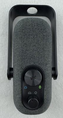 JLab GO Talk USB-C Microphone Gray Fabric Podcast Streaming Mic