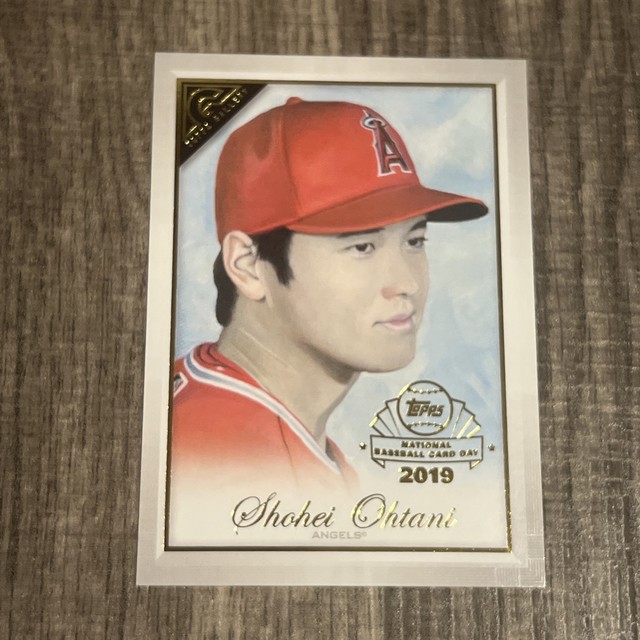 2019 Topps Gallery Shohei Ohtani National Baseball Card Day NBCD #GP-SO Angels