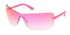 Guess GU8287 72U Pink Shield Symmetrical Sunglasses Frame 148-120 SD 