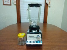 Vintage Osterizer Blender Blend-N-Cycle Model 667 With Jug & Mini Jar