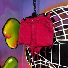 Levi's Hot Pink Denim Shorts 