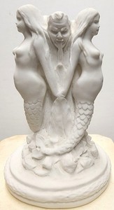 9” Mermaid Figurine Mythical Ocean Goddess