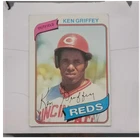 Topps 1980 Ken Griffey Cincinnati Reds #550 Autographed MLB Baseball Card