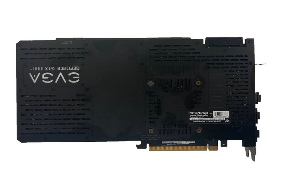 EVGA GEFORCE GTX 1080 TI 11GB GDDR5X GRAPHICS CARD 11G-P4-6796-K1 Cable included - Image 4 of 4