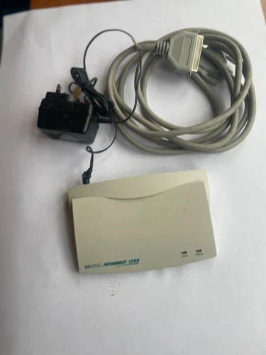 HP JETDIRECT 170X J3258B Vintage Print Server with PSU, Parallel Cable (548)