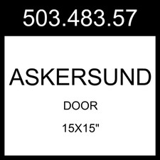 IKEA ASKERSUND Door Light Ash Effect 15x15" 503.483.57