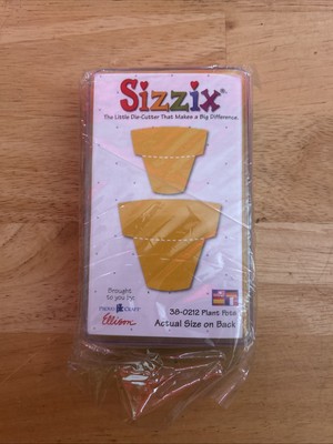 Sizzix Originals Die Cut: Medium Yellow (Plant Pots) 38-0212