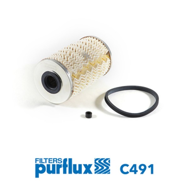 Purflux Kraftstofffilter C491 Filtereinsatz FüR Renault Opel Nissan Vivaro X83 2-image