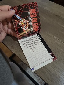 Red Alarm Virtual Boy Manual Only ~ Instruction Booklet