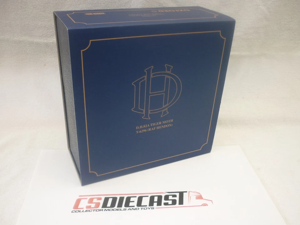 Oxford Diecast Aviation 1:72th D.H.82A Tiger Moth G-ADGV Brooklands Ava 72TM002 - Image 4 of 4