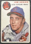 1954 TOPPS JIM HEGAN (CLEVELAND INDIANS) #29 SCUFFED
