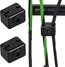 Archery 2Pcs Drop Away Arrow Rest Cable Clamp Buckle-Aluminum Alloy Fastener for