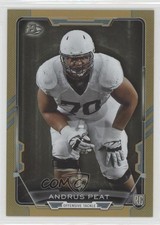 2015 Bowman Rookies Gold Rainbow Foil 362/399 Andrus Peat #17 0f8