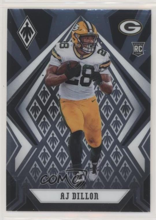 2020 Panini Phoenix Rookies AJ Dillon #125 uk2