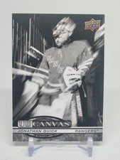 2025-26 Upper Deck Series 2 Jonathan Quick Black & White UD Canvas #C-164