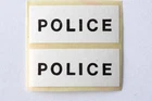 NOREV OLD POLICE STICKER