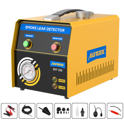 AUTOOL  SDT205 Smoke Machine EVAP Leak Detector Car Pipe Diagnostic Leak Tester