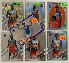 2021/22 TOPPS CHROME JAZIAN GORTMAN LOT OF 7 (2) # 55/299 PURPLE #195/199 TEAL