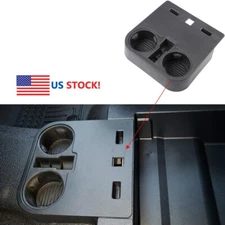 1PC Front Center Console Cup Holder For Ford F150 15-20 F-250 F-350 F-450 17-22