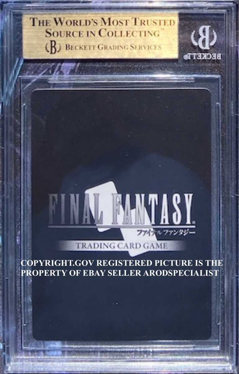 FFTCG FINAL FANTASY TCG OPUS 11 FULL ART FOIL CLOUD 11-127L BGS