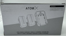 ATOM X FAST CHARGING 5200 mAh BATTERY CHARGING STATION WITH 2 BATTERIES ATOMOS