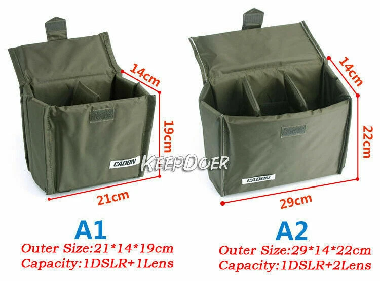 Складной DSLR камеры сумка вставить чехол перегородка чехол для объектива Canon Nikon Sony - Изображение 2 из 4