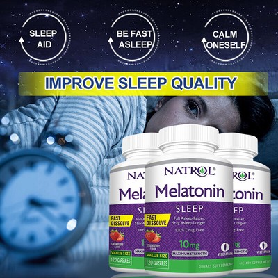 SLEEP Capsules - Dietary Supplement for Better Sleep - Exp 11/2026