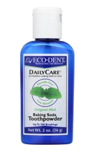 Eco-Dent Daily Care Toothpowder Original Mint 2 oz Pwdr