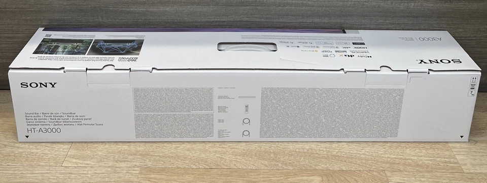 (New) Sony HT-A3000 3.1-Ch Dolby Atmos Soundbar[Black]360 Spatial Sound Mapping - Image 3 of 4