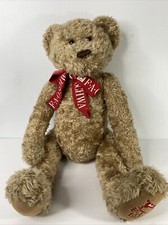 FAO Schwartz Fifth Avenue Teddy Bear 1999 Vtg Large 24" Plush Jointed Brown Bear