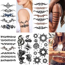 Supperb  Mix Tribal Temporary Tattoos / 5 Pack