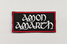 Amon Amarth Patch Swedish Melodic Death Metal Viking Metal Band Logo