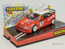 Slot Car Scalextric 6077 Citroën Xsara WRC "Costa Brava 2001" #15 Puras / Marti