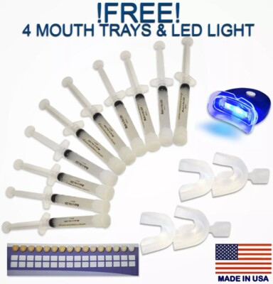 Teeth Whitening Professional  Bleaching Whitener Kit Oral White Gel System